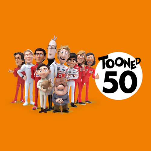 Tim Bain - Toon 50 (2013)Writer, CG action-comedy series starring the voices of Alexander Armstrong, Brian Cox and Formula-1 world champions Jenson Button, Emerson Fittipaldi, Mika Hakkinen and Alain Prost